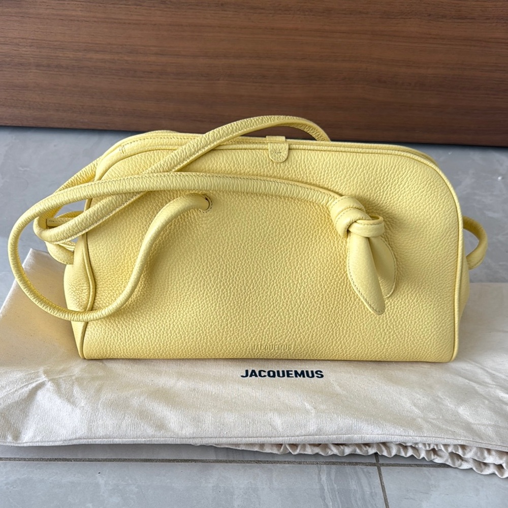 Jacquemus Yellow Women's Bag *New*